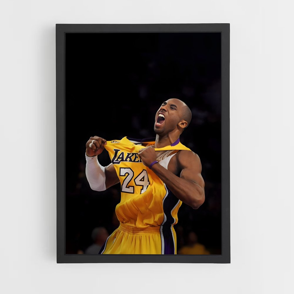 Poster Kobe Bryant Légende – affiche Basketball (vue 2)